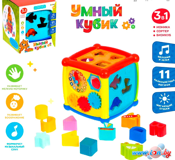 Развивающая игра Zabiaka Умный кубик 4484165 в Витебске