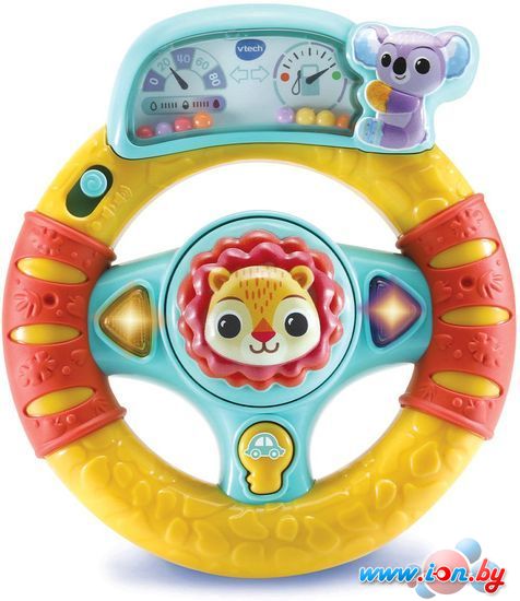Интерактивная игрушка VTech Интерактивный руль В дорогу со львом 80-536626 в Могилёве