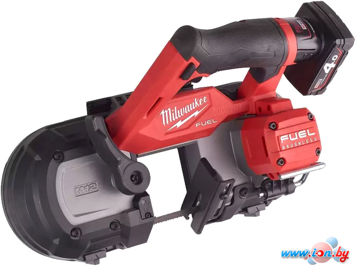 Ленточная пила Milwaukee Fuel M12 FBS64-402C 4933478441 (с 2-мя АКБ, кейс) в Могилёве