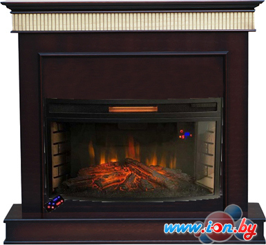 Каминокомплект Smolcom Murano FS33W с RealFlame FireSpace 33W S IR (темный орех) в Могилёве