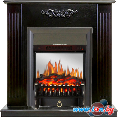 Каминокомплект Smolcom Lumsden STD-ASP с RealFlame Fobos-S Lux BL LT (темный орех) в Гомеле