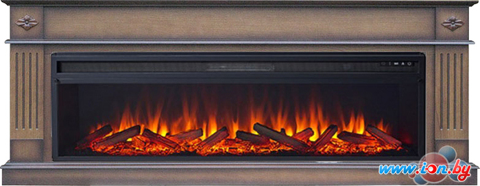 Каминокомплект Smolcom Brighton V60 с Royal Flame Vision 60 LOG LED (дуб антик) в Могилёве