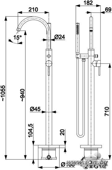 Смеситель Armatura Moza 5035-510-00 в Могилёве