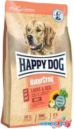 Сухой корм для собак Happy Dog NaturCroq Lachs & Reis 4 кг в Могилёве