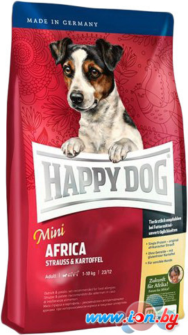 Сухой корм для собак Happy Dog Mini Africa 4 кг в Бресте