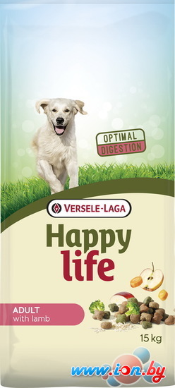 Сухой корм для собак Versele Laga Happy life Adult с ягненком 15 кг в Витебске