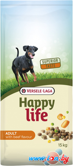 Сухой корм для собак Versele Laga Happy life Adult с говядиной 15 кг в Бресте