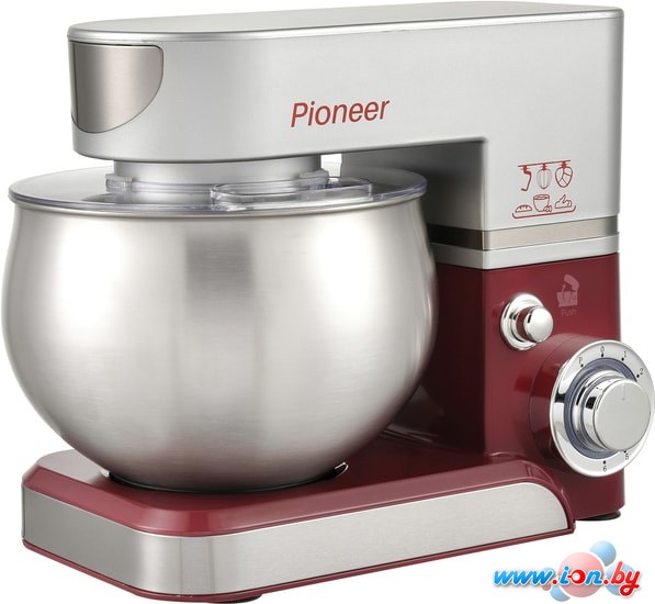 Планетарный миксер Pioneer MX322 Wine Maroon в Гомеле