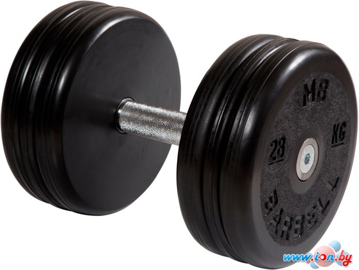 Гантели MB Barbell Классик 28 кг (вращающаяся ручка) в Бресте