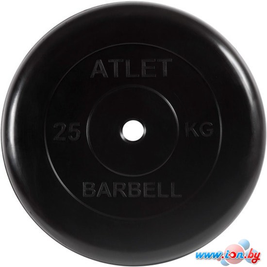 Диск MB Barbell Атлет 31 мм (1x25 кг) в Могилёве