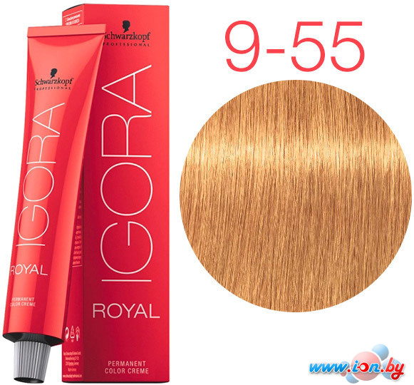 Крем-краска для волос Schwarzkopf Professional Igora Royal Permanent Color Creme 9-55 60 мл в Могилёве