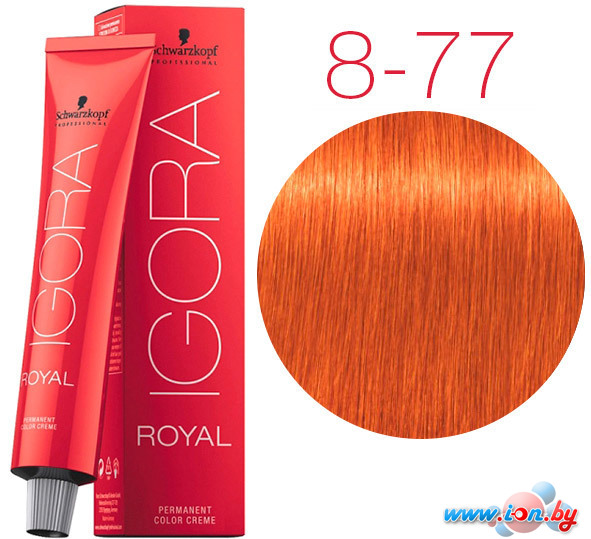 Крем-краска для волос Schwarzkopf Professional Igora Royal Permanent Color Creme 8-77 60 мл в Витебске