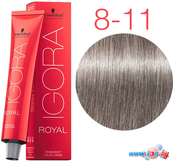 Крем-краска для волос Schwarzkopf Professional Igora Royal Permanent Color Creme 8-11 60 мл в Могилёве