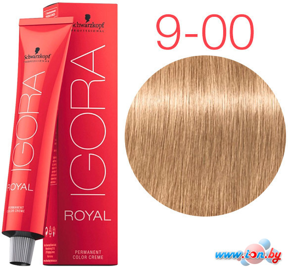 Крем-краска для волос Schwarzkopf Professional Igora Royal Permanent Color Creme 9-00 60 мл в Гомеле