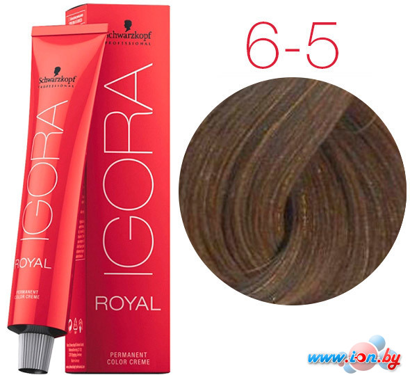 Крем-краска для волос Schwarzkopf Professional Igora Royal Permanent Color Creme 6-5 60 мл в Витебске