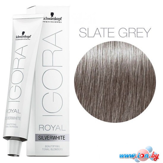 Крем-краска для волос Schwarzkopf Professional Igora Royal SilverWhite Slate Grey 60 мл в Витебске