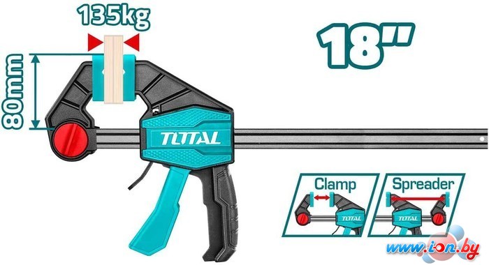 Струбцина Total THT1346801 в Минске