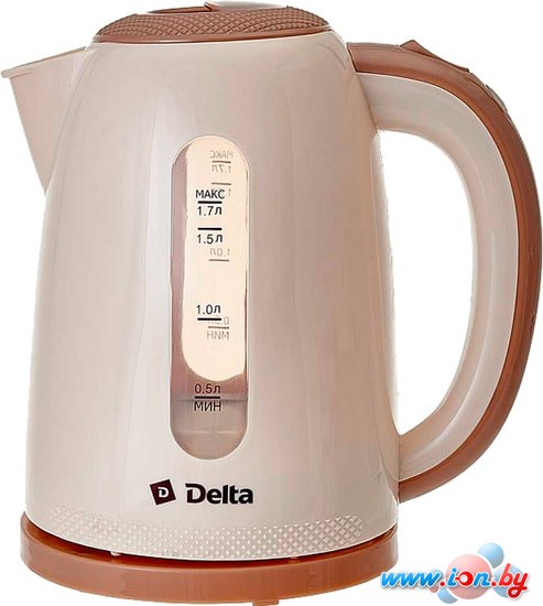 Электрический чайник Delta DL-1106 (бежевый) в Могилёве