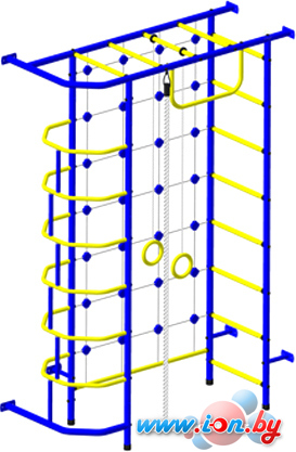 Детский спортивный комплекс Пионер 9М (синий/желтый) в Минске