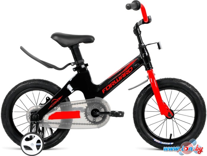 Детский велосипед Forward Cosmo 12 2022 (черный/красный) в Могилёве