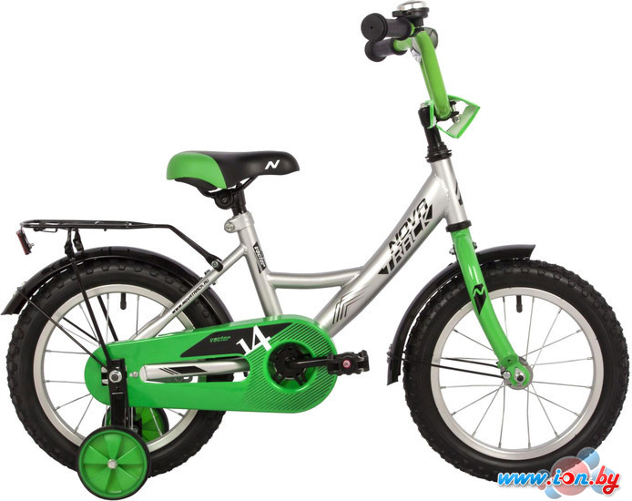 Детский велосипед Novatrack Vector 14 2022 143VECTOR.SL22 (серебристый) в Могилёве