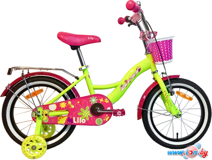 Детский велосипед AIST Lilo 16 2021 (салатовый) в Могилёве
