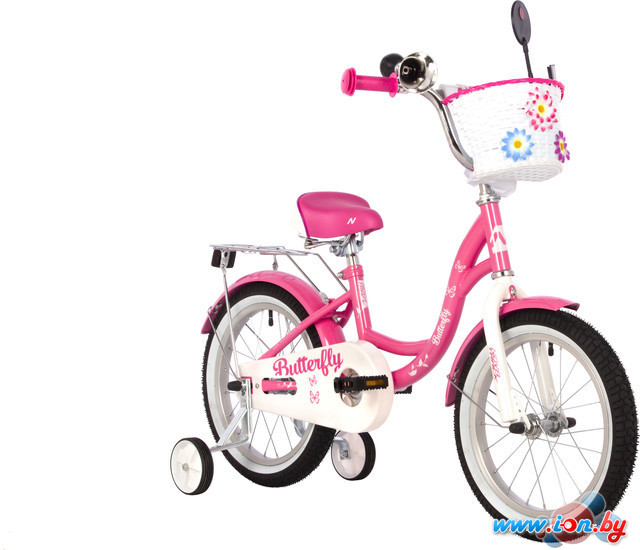 Детский велосипед Novatrack Butterfly 16 2023 167BUTTERFLY.PN23 (розовый) в Могилёве