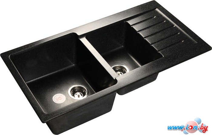 Кухонная мойка GranFest GF-P980KL (черный) в Могилёве