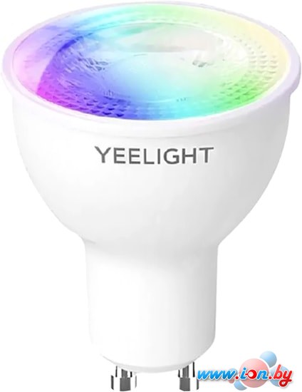 Светодиодная лампочка Yeelight Smart Bulb W1 Multicolor YLDP004-A GU10 4.5 Вт в Бресте