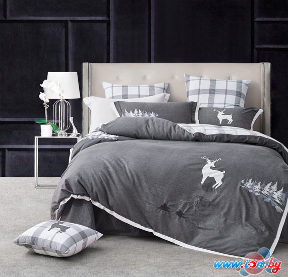 Постельное белье Arya Natural Cupid 8680943224644 (серый) в Могилёве