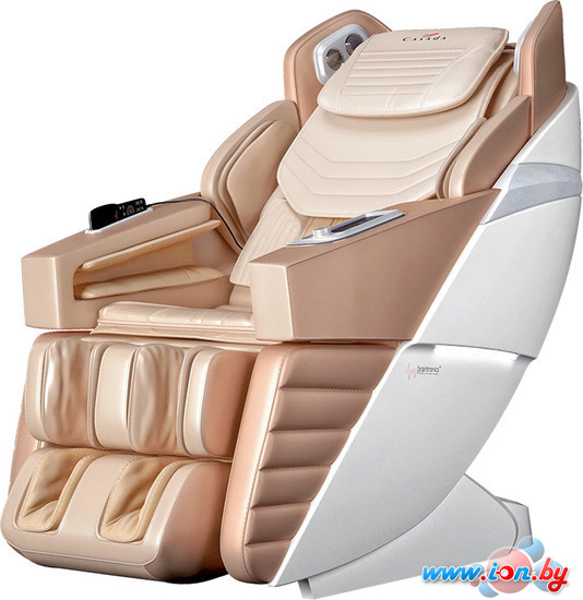 Массажное кресло Casada AlphaSonic 3 CMS-571 (бежевый/белый) в Могилёве