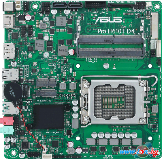 Материнская плата ASUS Pro H610T D4-CSM в Гомеле