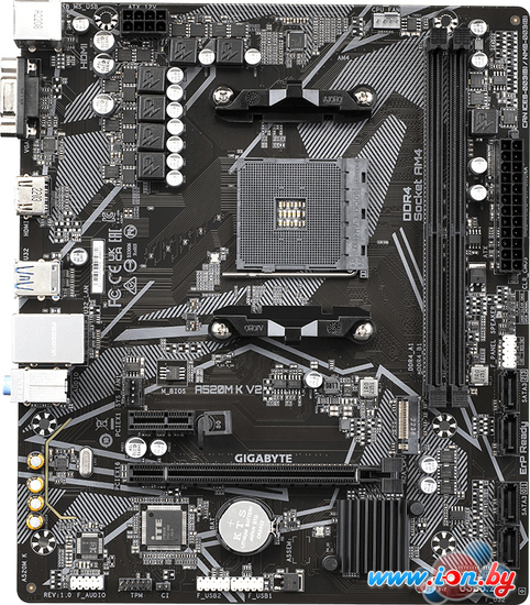 Материнская плата Gigabyte A520M K V2 (rev. 1.0) в Минске