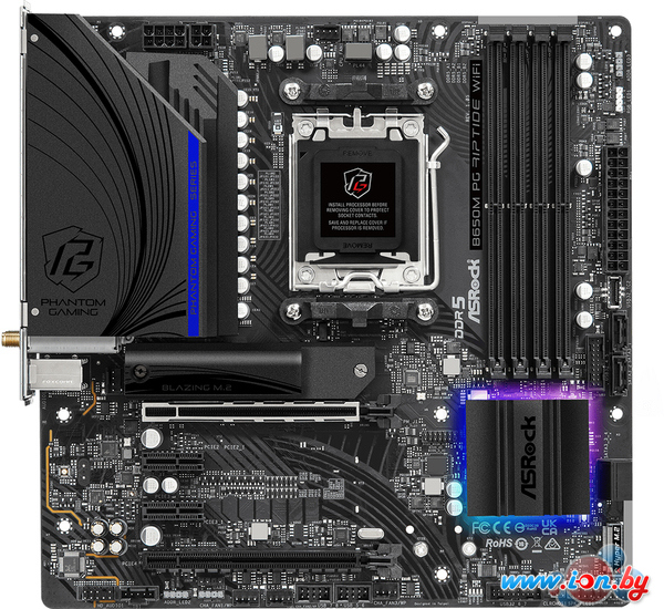 Материнская плата ASRock B650M PG Riptide WiFi в Гродно