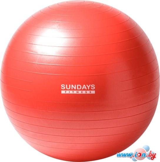 Гимнастический мяч Sundays Fitness IR97403-75 (красный) в Гомеле