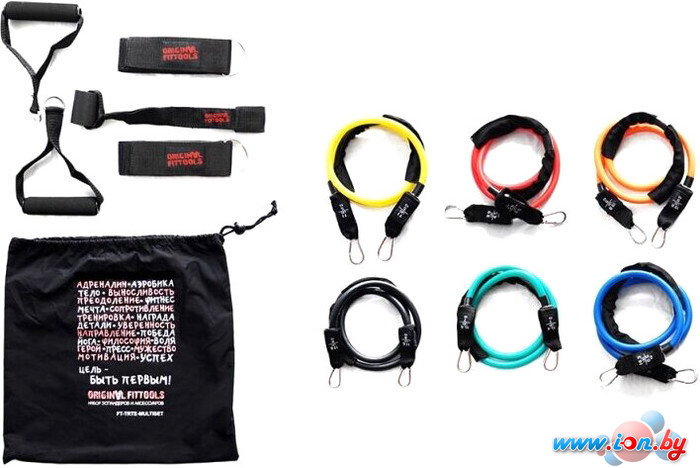 Набор эспандеров Original FitTools FT-ULTX-SET (5шт) в Витебске