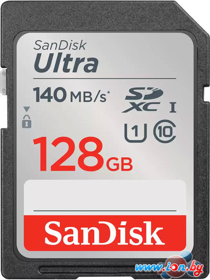 Карта памяти SanDisk Ultra SDXC SDSDUNB-128G-GN6IN 128GB в Минске