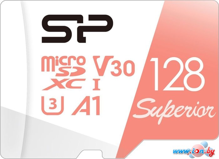 Карта памяти Silicon-Power Superior A1 microSDXC 128GB SP128GBSTXDV3V20 в Могилёве