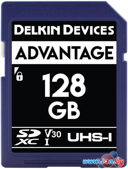 Карта памяти Delkin Devices SDXC Advantage UHS-I 128GB в Минске