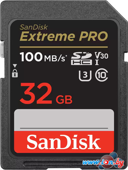 Карта памяти SanDisk Extreme PRO SDHC SDSDXXO-032G-GN4IN 32GB в Минске