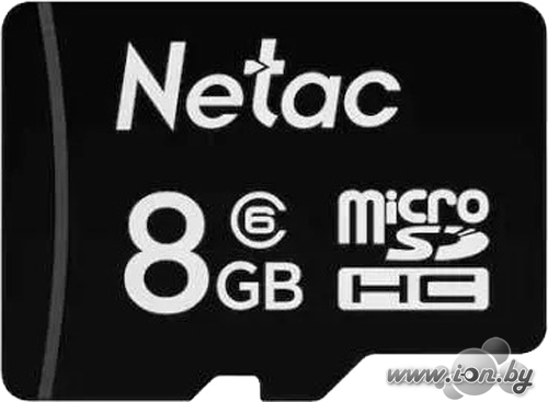 Карта памяти Netac P500 Standard 8GB NT02P500STN-008G-S в Гродно