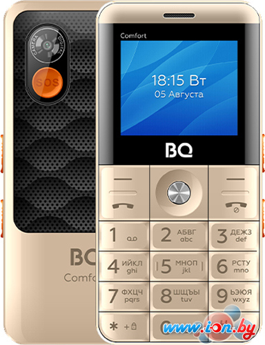 Кнопочный телефон BQ-Mobile BQ-2006 Comfort (золотистый) в Могилёве