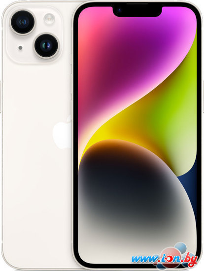 Смартфон Apple iPhone 14 256GB (звездный) в Минске