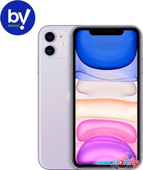 Смартфон Apple iPhone 11 128GB Воcстановленный by Breezy, грейд C (фиолетовый) в Гродно