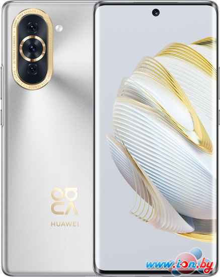 Смартфон Huawei nova 10 NCO-LX1 8GB/128GB (мерцающий серебристый) в Могилёве