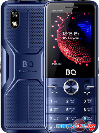 Кнопочный телефон BQ-Mobile BQ-2842 Disco Boom (синий) в Могилёве