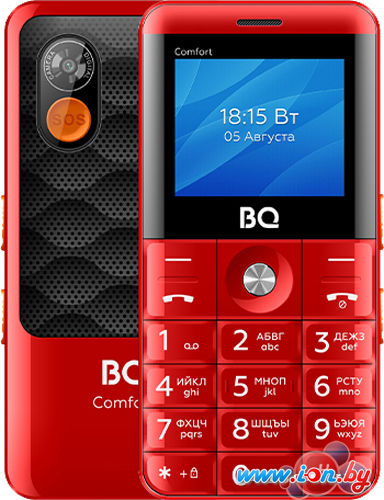 Кнопочный телефон BQ-Mobile BQ-2006 Comfort (красный) в Бресте