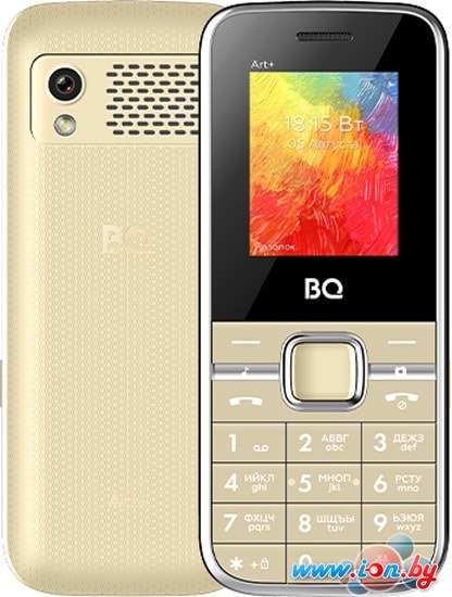 Кнопочный телефон BQ-Mobile BQ-1868 Art+ (бежевый) в Могилёве