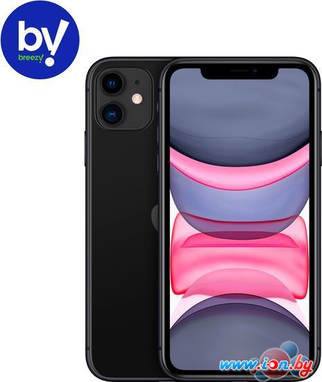 Смартфон Apple iPhone 11 128GB Воcстановленный by Breezy, грейд A (черный) в Минске