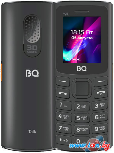 Кнопочный телефон BQ-Mobile BQ-1862 Talk (черный) в Могилёве